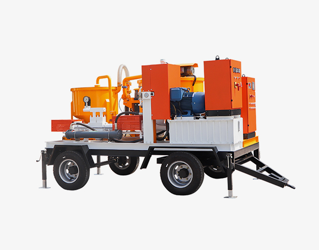 灌漿攪拌機和泵