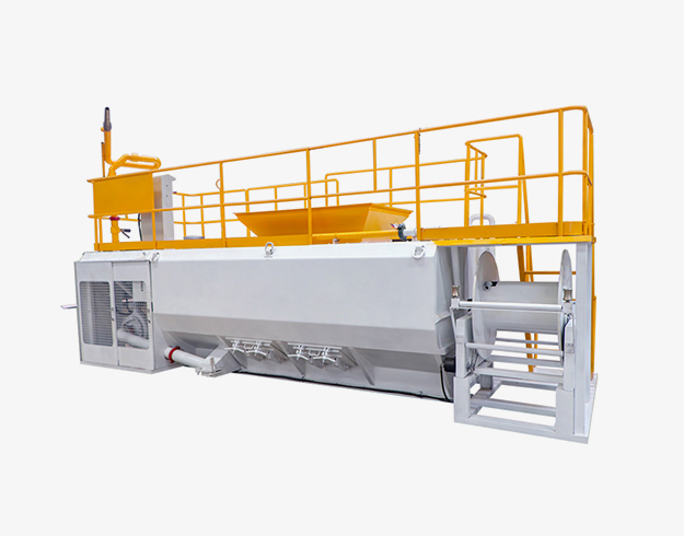 用于山坡草籽噴灑的水力播種機(jī)